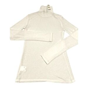 Express Women's XS White Long Sleeve Turtleneck Top NWT